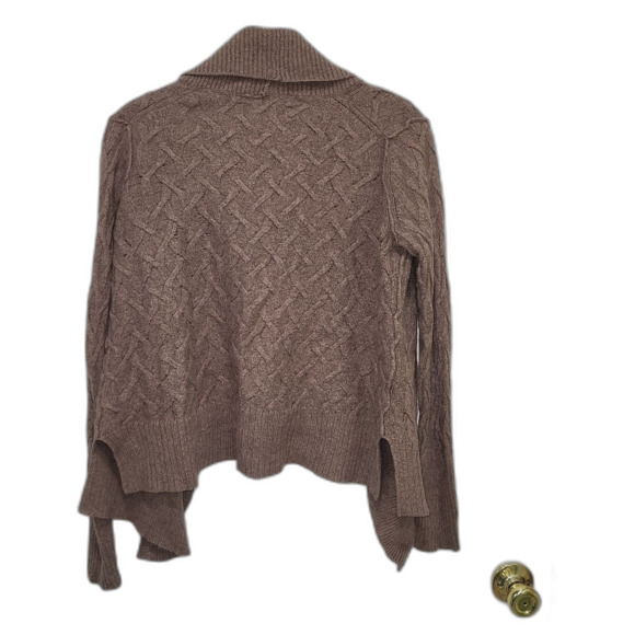 Wool Blend Open Cardigan by Loft Medium - Picture 2 of 5